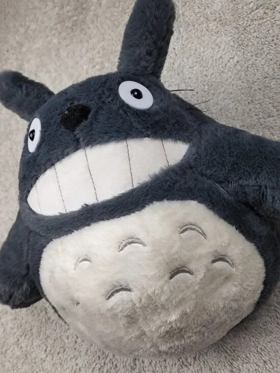 My Neighbor Totoro Plush Backpack Studio Ghibli 14" Adjustable Straps Purse USA - Picture 2 of 5